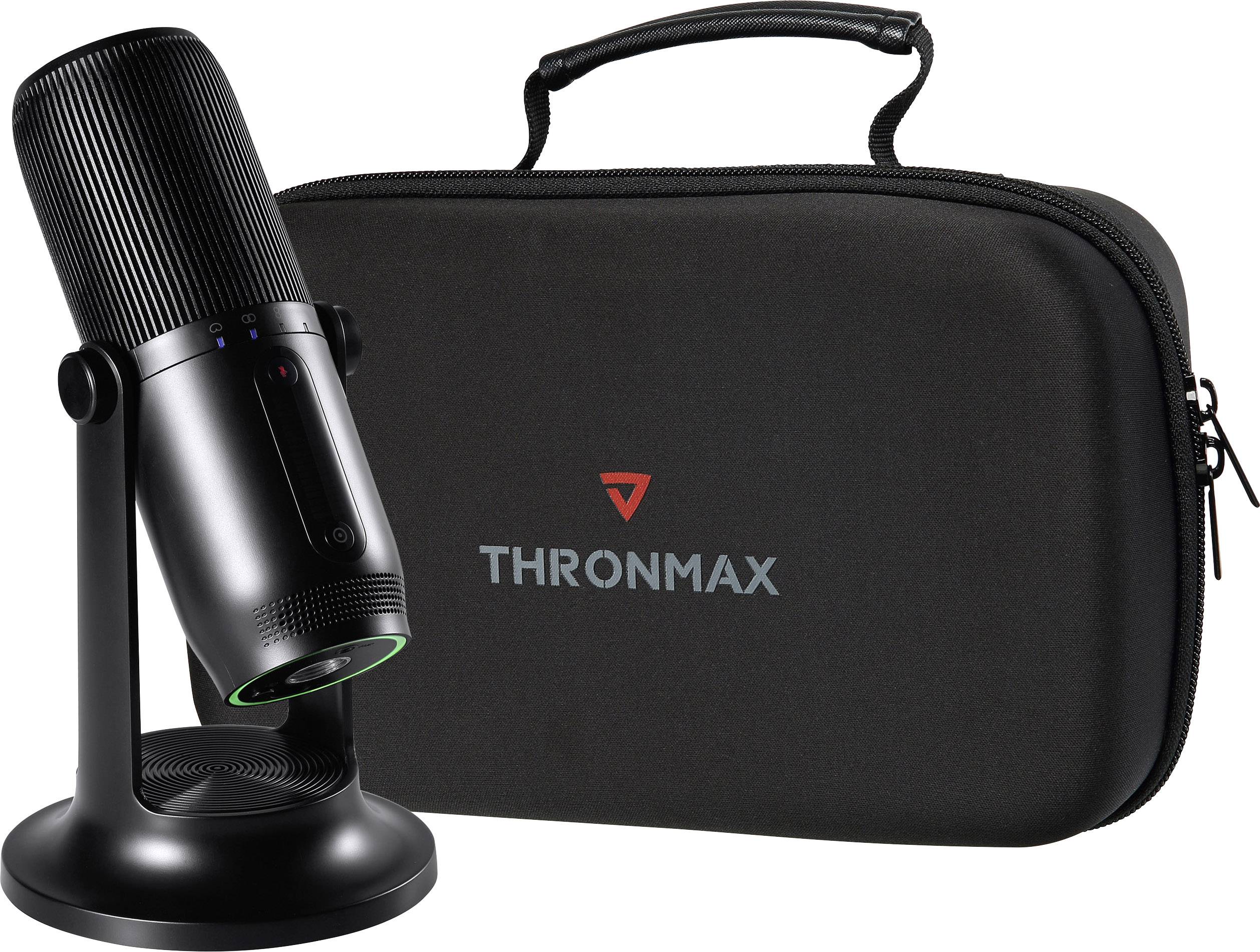 Thronmax M2KIT Stand USB studio microphone Transfer type (details):Corded Stand, incl. cable, incl. clip, incl. bag, inc-3