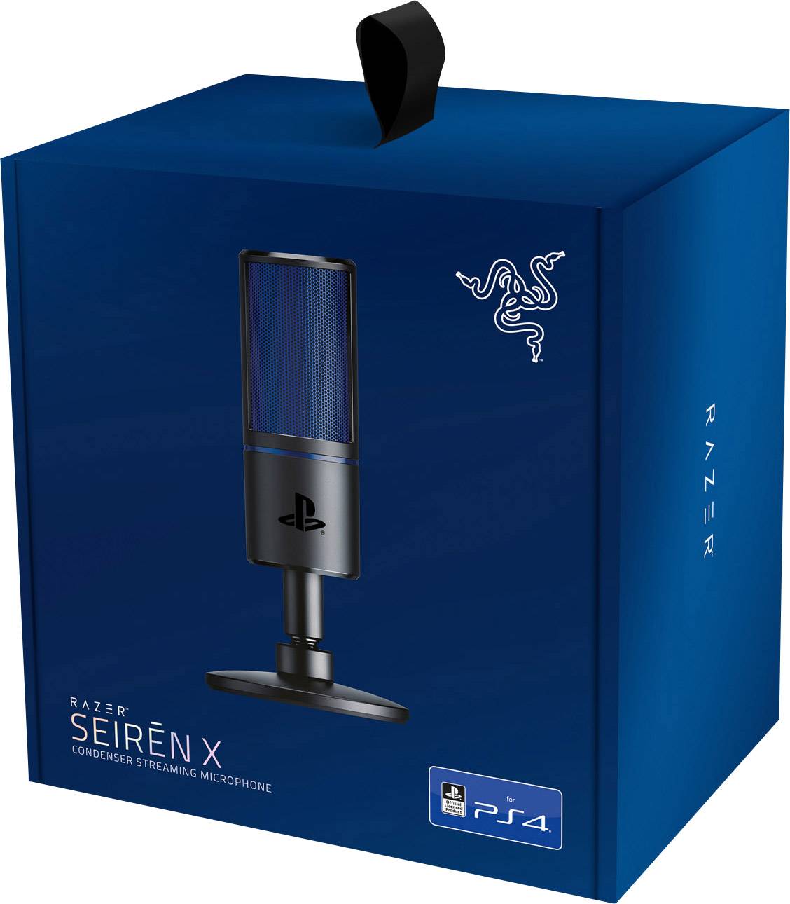 Razer Seiren X PC microphone Black, Blue Corded | Conrad.com