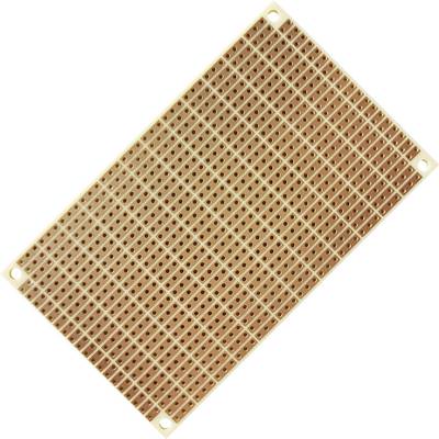 TRU COMPONENTS Eurocard PCB Phenolic paper (L x W) 100 mm x 60 mm 35 µm Contact spacing 5.08 mm Content 4 pc(s)-1