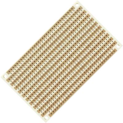 TRU COMPONENTS T1906SA041 Eurocard PCB Phenolic paper (L x W) 100 mm x 60 mm 35 µm Contact spacing 5 mm Content 4 pc(s)-1