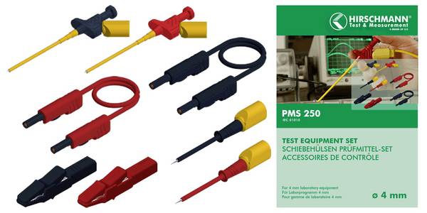 Hirschmann Test & Measurement PMS 250 Test probe set 932827001 1 pc(s)