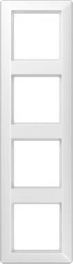 Jung 4x Frame   White AS584WW 1 pc(s)