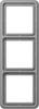 Jung 3x Frame Cover Grey CD583GR 1 pc(s)