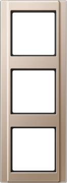Image of Jung 3x Frame Champagne A583CH 1 pc(s)