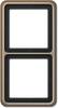 Jung 2x Frame Cover Bronze CD582GB 1 pc(s)