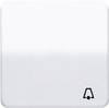 Jung 1x Cover Bell symbol toggle Alpine white CD590KWW 1 pc(s)