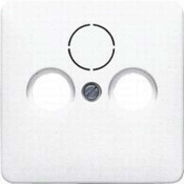 Jung 1x Cover Cover Creamy white 561SAT 1 pc(s)