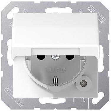 Jung 1x Insert PG socket  Alpine white AS1520KLWW 1 pc(s)
