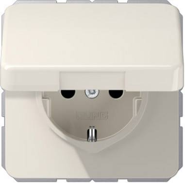 Jung 1x Insert PG socket (+ lid)  Creamy white CD1520BFKL 1 pc(s)