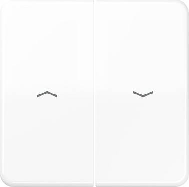 Jung 2x Cover Shutter switch, Shutter switch  Alpine white CD595PWW 1 pc(s)