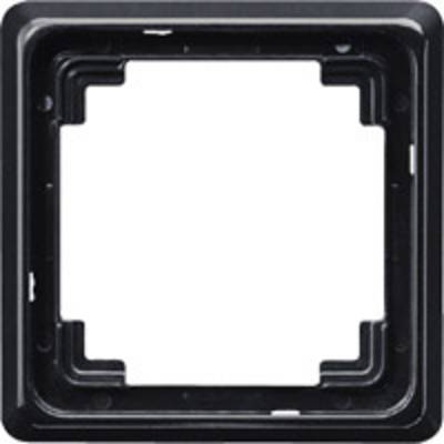 Black square frame with rounded corners, empty interior.