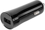 Vivanco Car charger set 2.4A with Lightning cable, black 1.2m