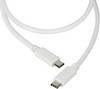 Vivanco USB cable USB 2.0 USB-C® plug, USB-C® plug 1.20 m White Universal 37561
