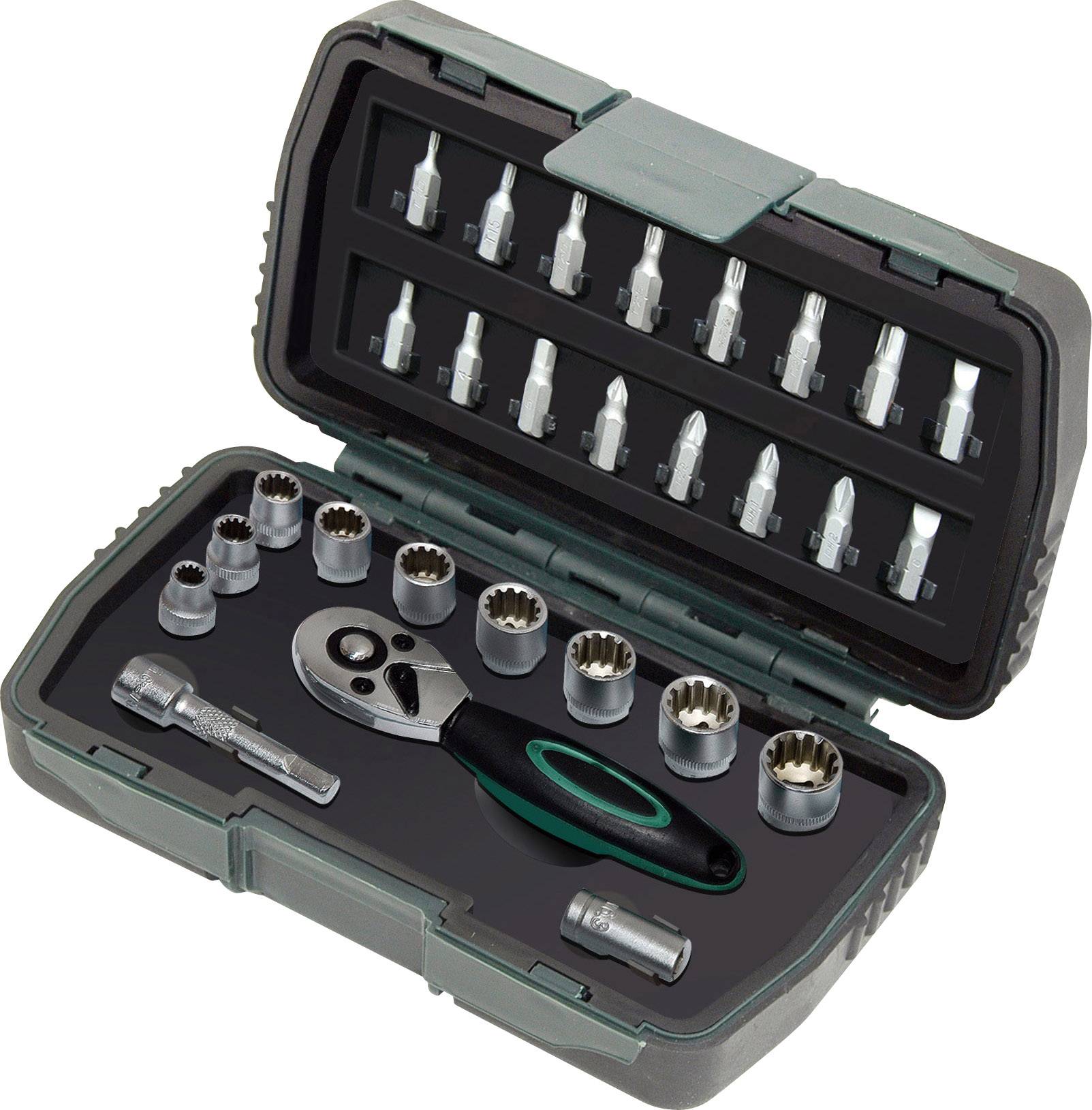 Brueder Mannesmann Bit set 28-piece M29185