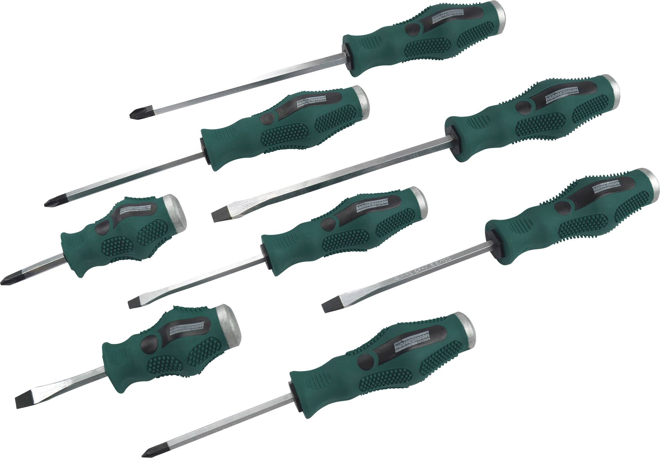 Brueder Mannesmann Screwdriver set 8-piece