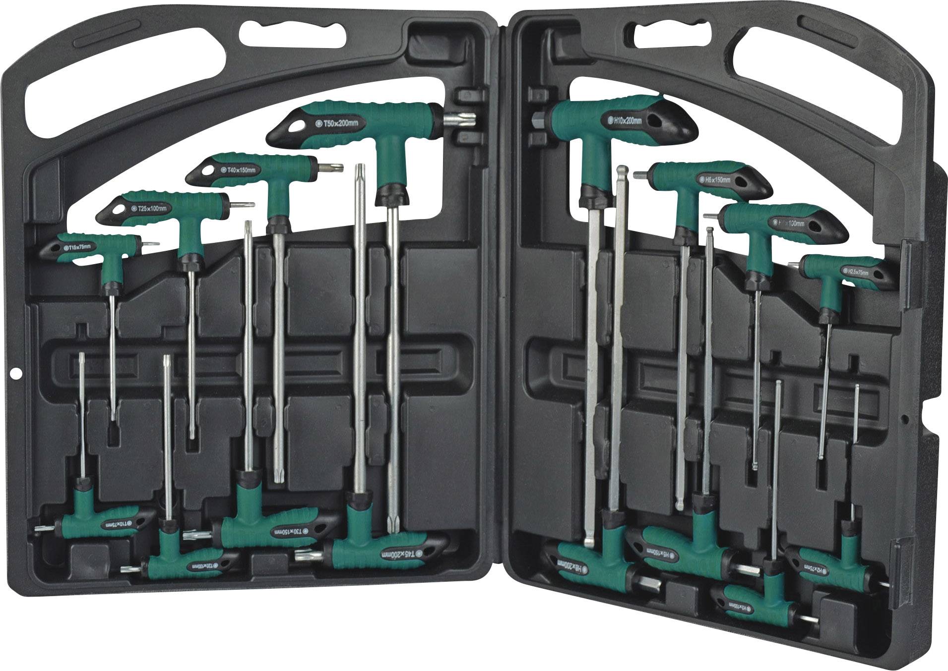 Brueder Mannesmann Allen key set 16-piece