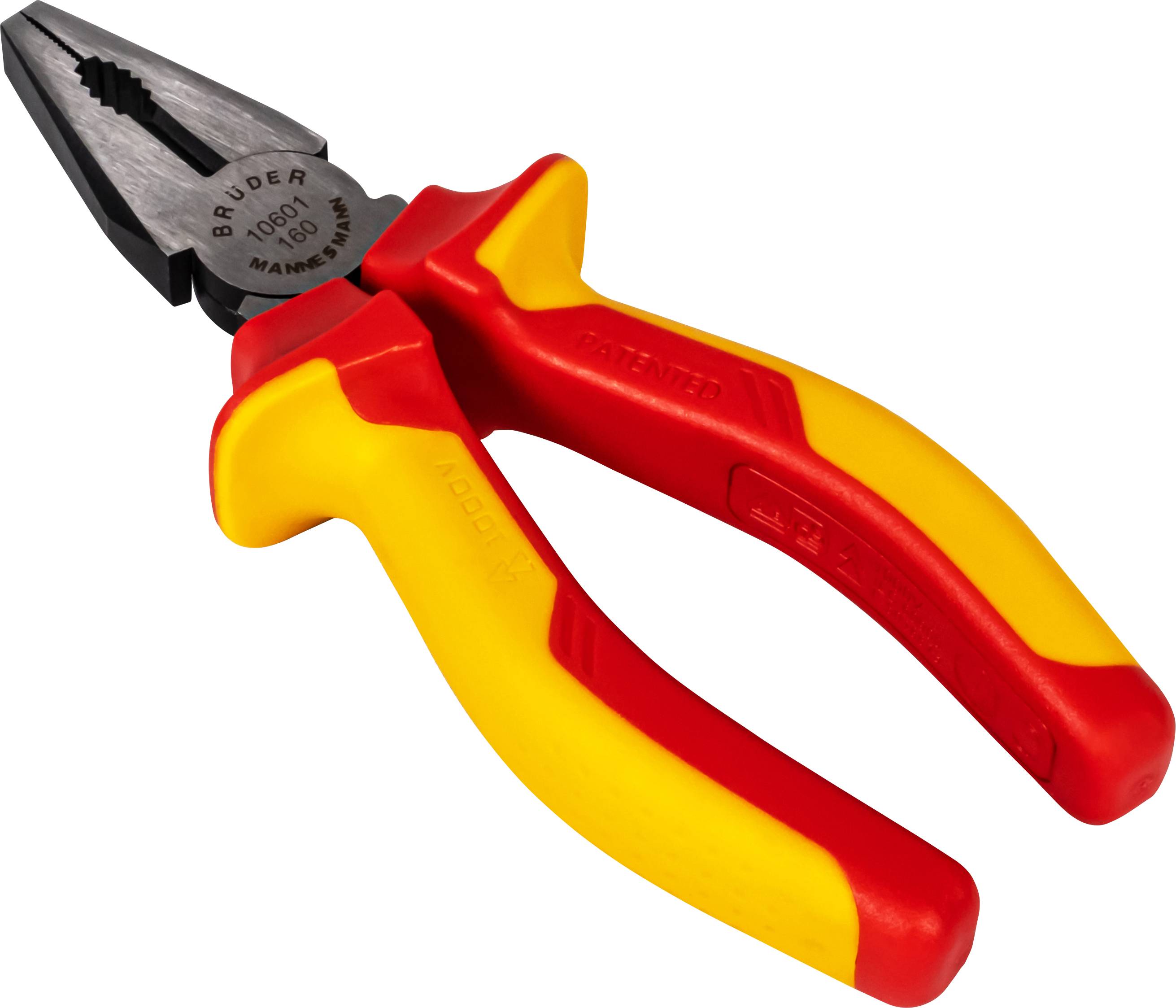 Brueder Mannesmann M10601 VDE Comb pliers 160 mm