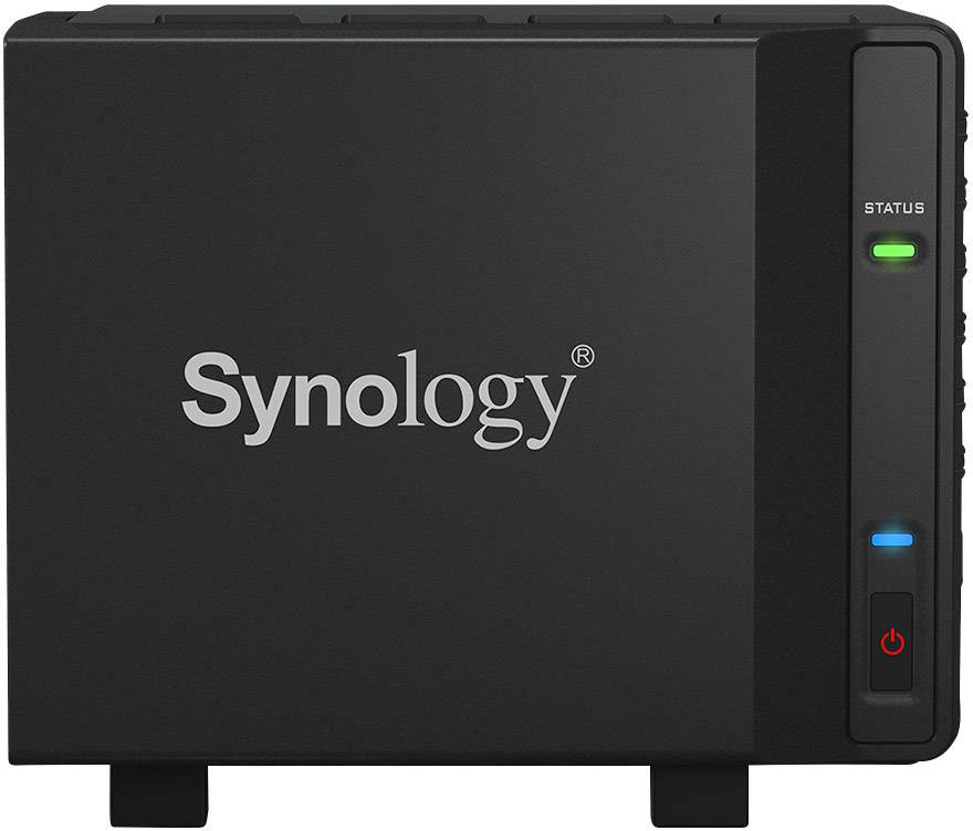 Synology DiskStation DS419slim NAS server casing 4 Bay DS419slim-5