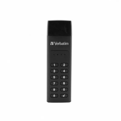 Verbatim Keypad Secure USB stick 128 GB Black 49432 USB-C®