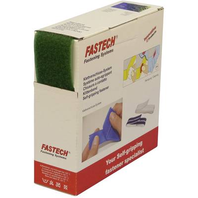 FASTECH® B50-STD-L-033510 Hook-and-loop tape sew-on Hook pad (L x W) 10 m x 50 mm Green 10 m