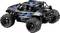 Remote-controlled car with large, robust tyres, black and blue design and inscription 'Thunder', ideal for rough terrain.