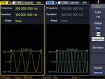 FG-30802T 80 MHz Two-channel touchscreen Arbitrary Waveform Generator
