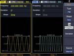 FG-31602T 160 MHz Two-channel Touchscreen Arbitrary Waveform Generator