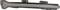 Long, clear indicator, possibly from a vehicle, with multiple mounting points and an aerodynamic design.