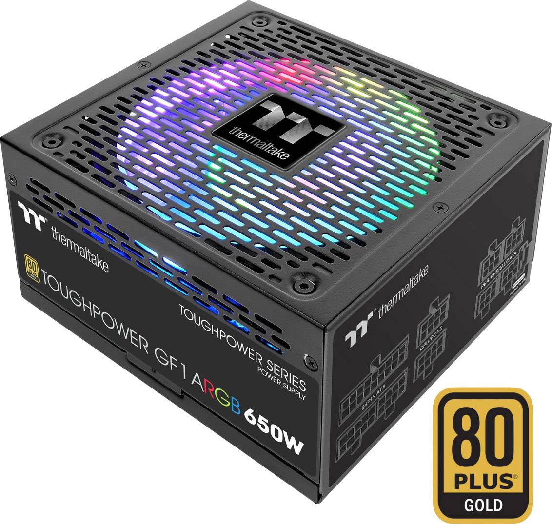 Thermaltake Toughpower GF1 ARGB PC power supply unit 650 W ATX 80 PLUS Gold
