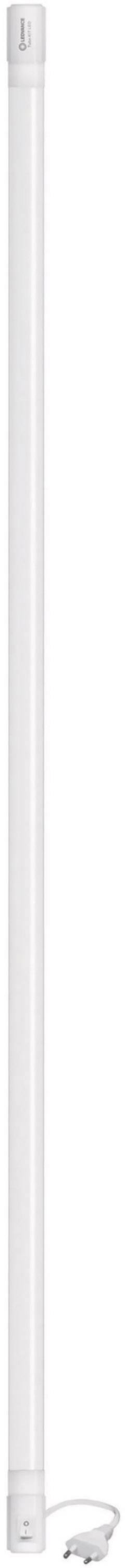 A long, white LED light bar with a small cable connection at the bottom end.