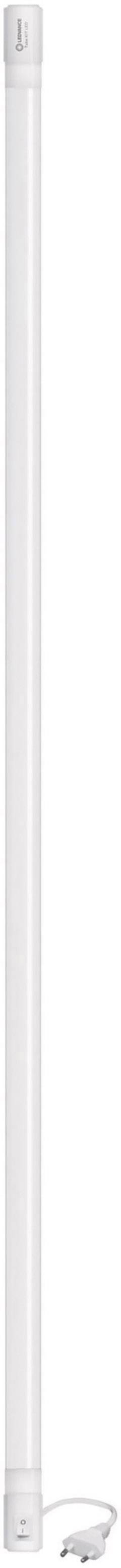 Long, slim, vertically oriented plastic item with a handle and cord at the lower end.