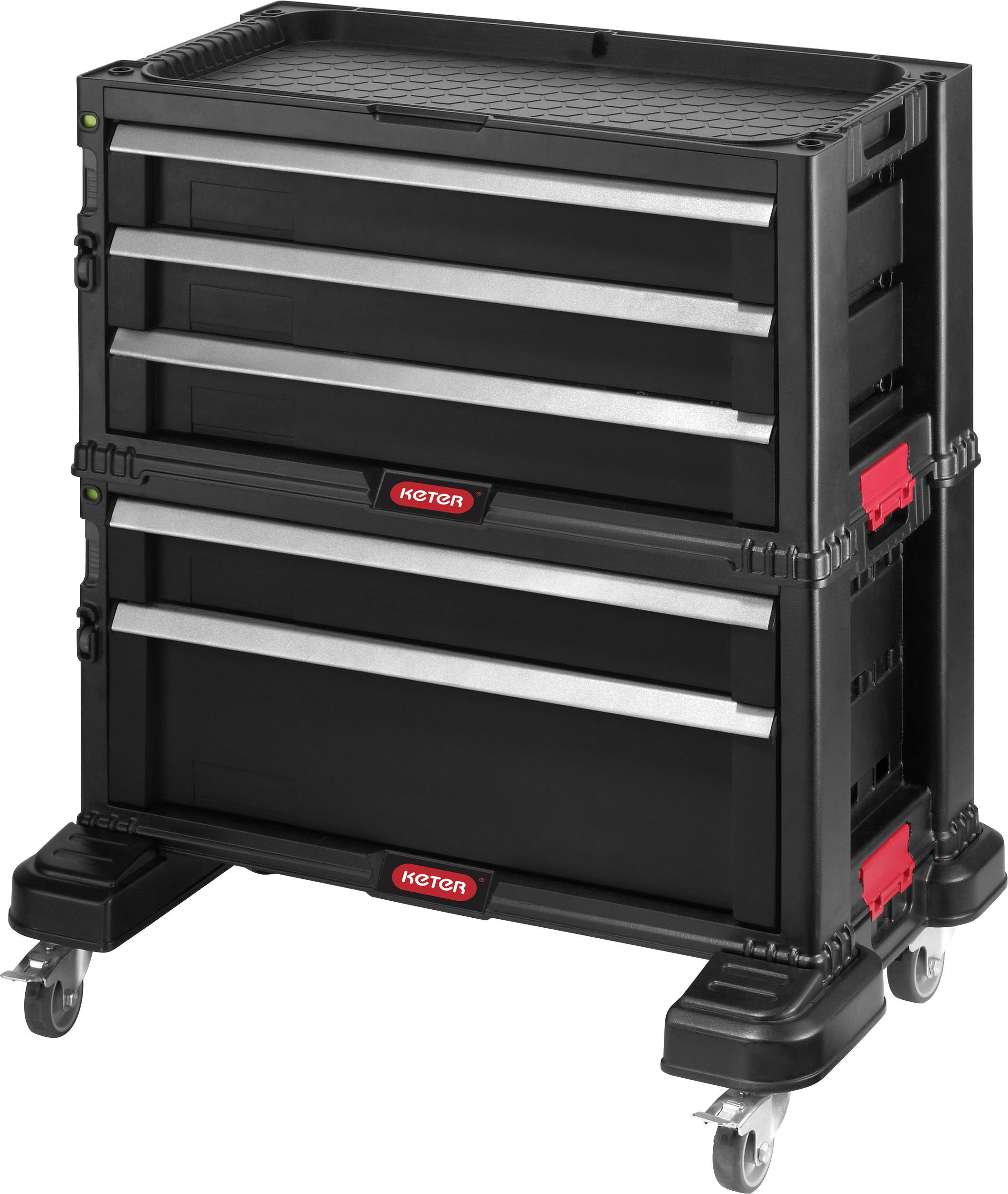 KETER 237007 Workshop trolley Factory colour: Black