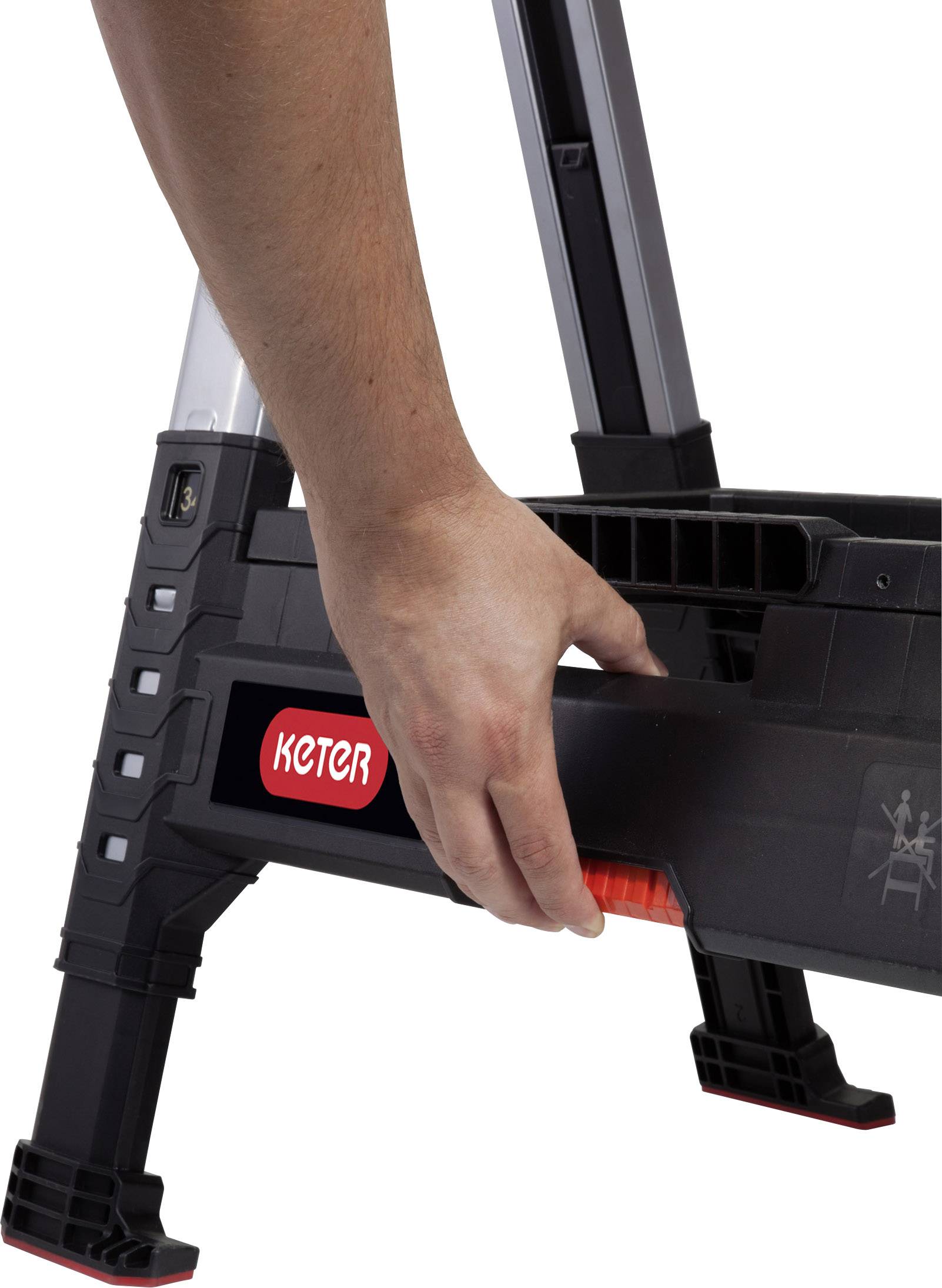 KETER ROC Lumber Jack 238271 Sawhorse 