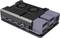An electrical control unit with heat sinks and multiple connectors, used in vehicles to control electronic systems.