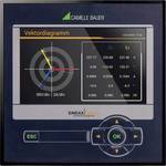 Multi-functional display for high current sizes type SINEAX A2000 with TFT touch screen, mains analysis and data logger