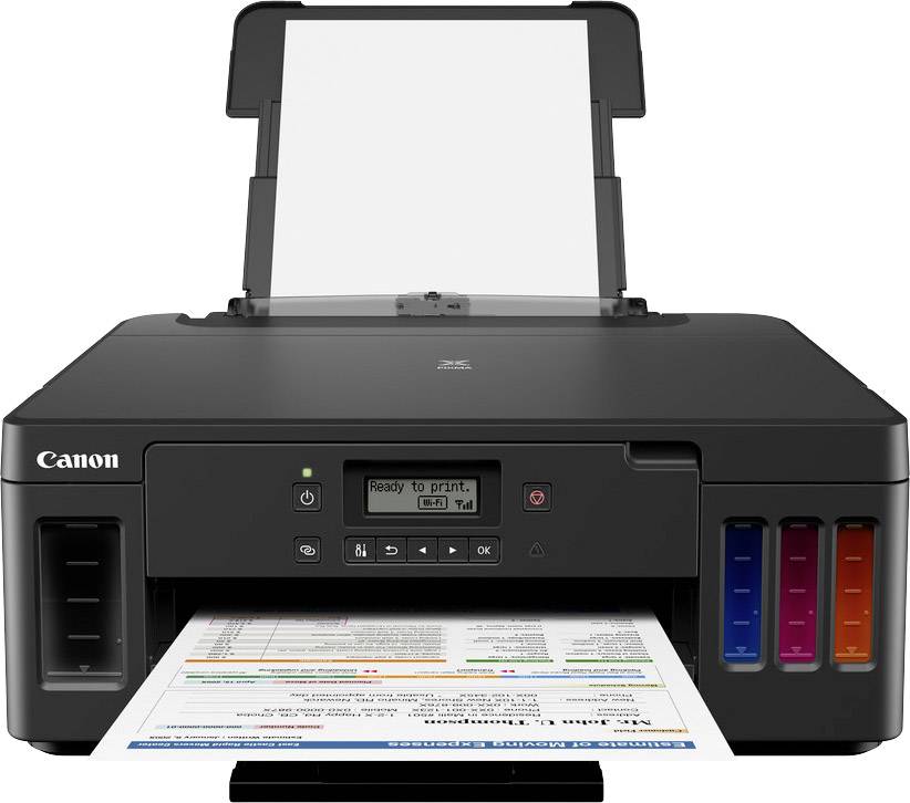 Canon PIXMA G5050 Colour inkjet pronter A4 Ink tank system, LAN, Wi-Fi, Duplex