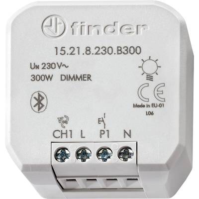 15.21.8.230.B300 Finder YESLY 1-channel  Dimmer actuator   Grey 