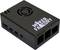 Black electronic enclosure with 'MAKER FACTORY' logo, ventilation slot and three rectangular cutouts on one side.