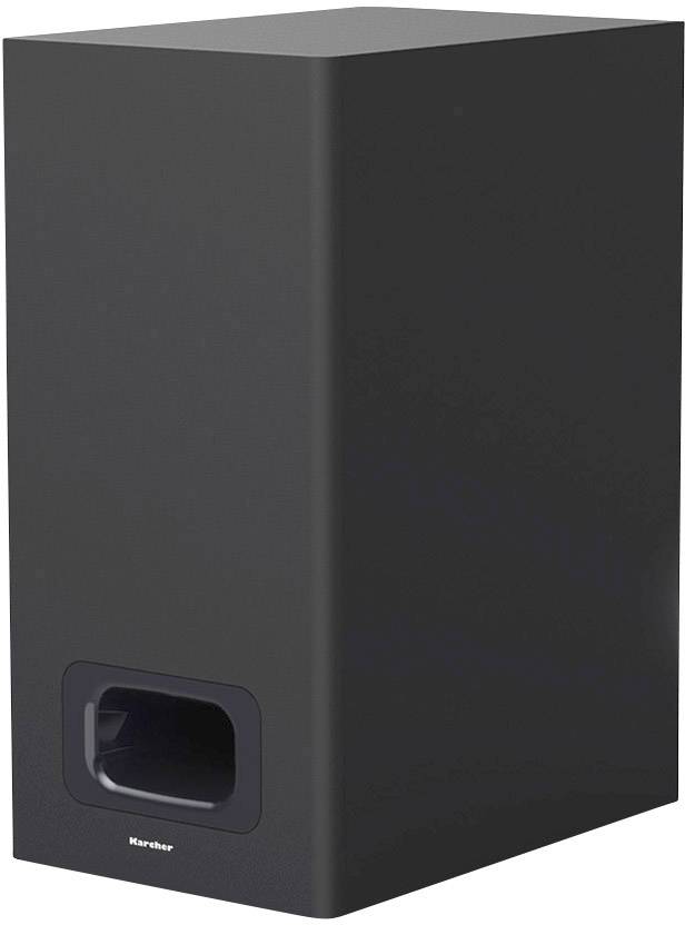 Karcher SB 800S Soundbar Black incl. corded subwoofer, USB, Wall brackets-2