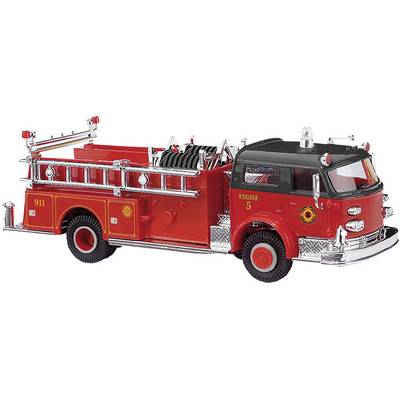 Toy fire engine in red with silver details. Inscription 'Engine 5' and emergency number '911'.<br><br>Toy fire engine in red with silver details. Inscription 'Fire Engine 5' and emergency number '911'.