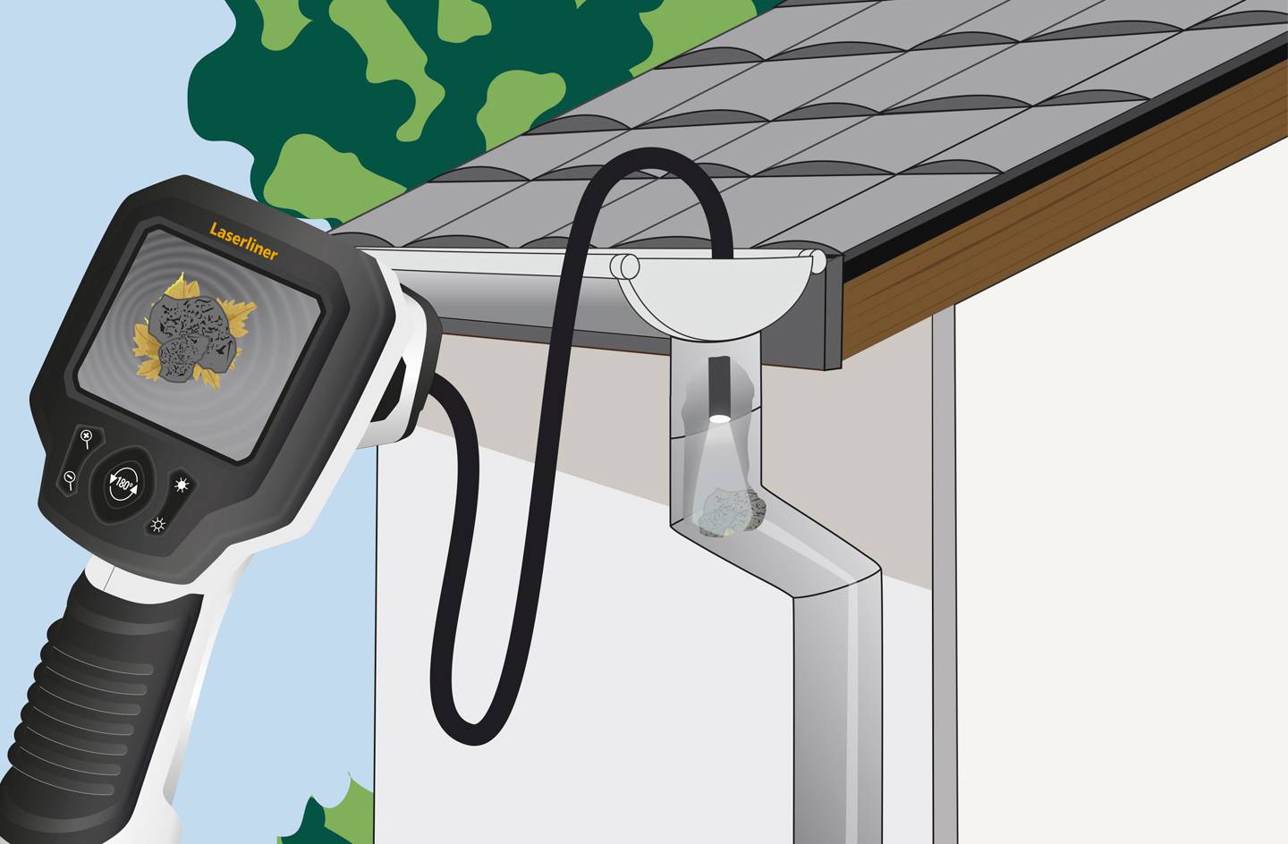 Laserliner 082.114A Endoscope Probe diameter: 9 mm Probe length: 3.5 m-7