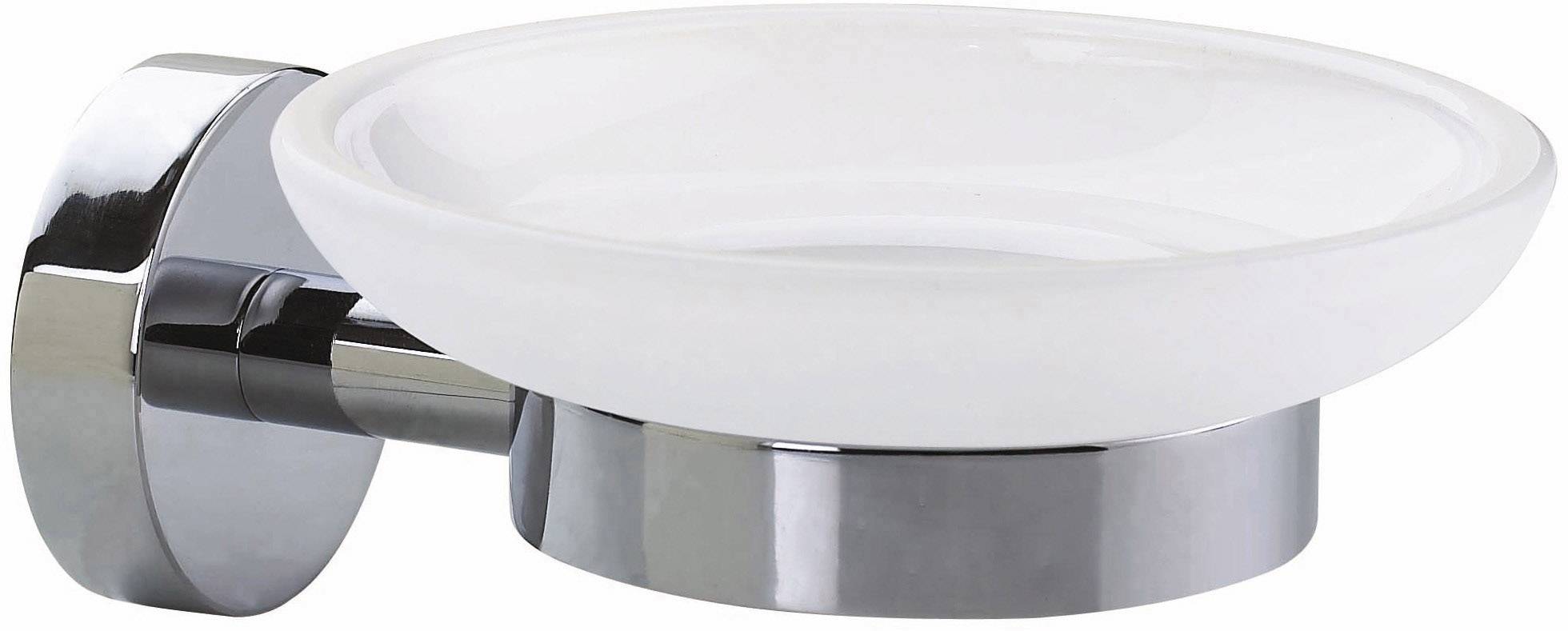 tesa SMOOZ 40324-00000-00 Soap tray Chrome (glossy), White (satin)