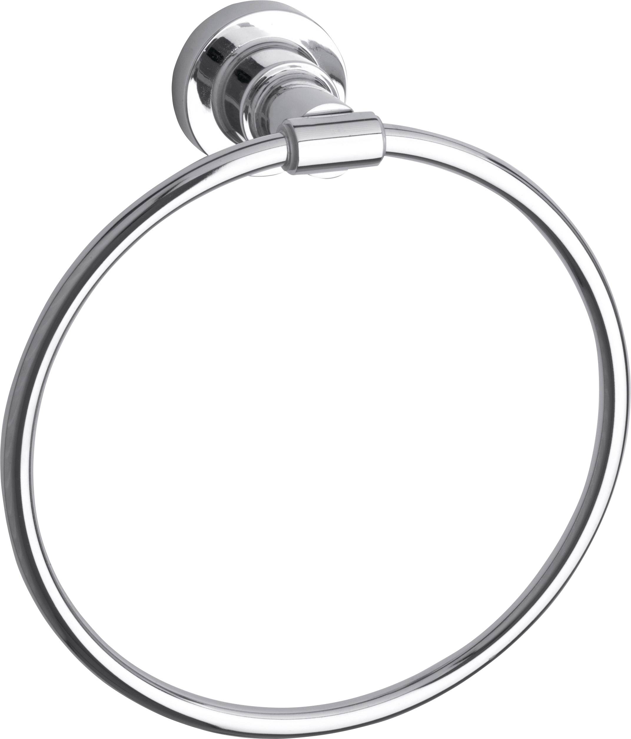 tesa luup Towel ring Adhesive Metal