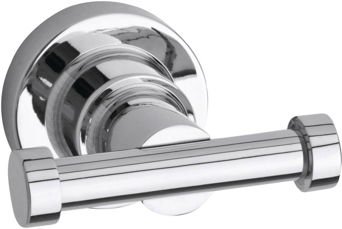 tesa luup Coat hook (L x W x H) 70 x 63 x 50 mm Chrome (glossy) Content: 1 pc(s)