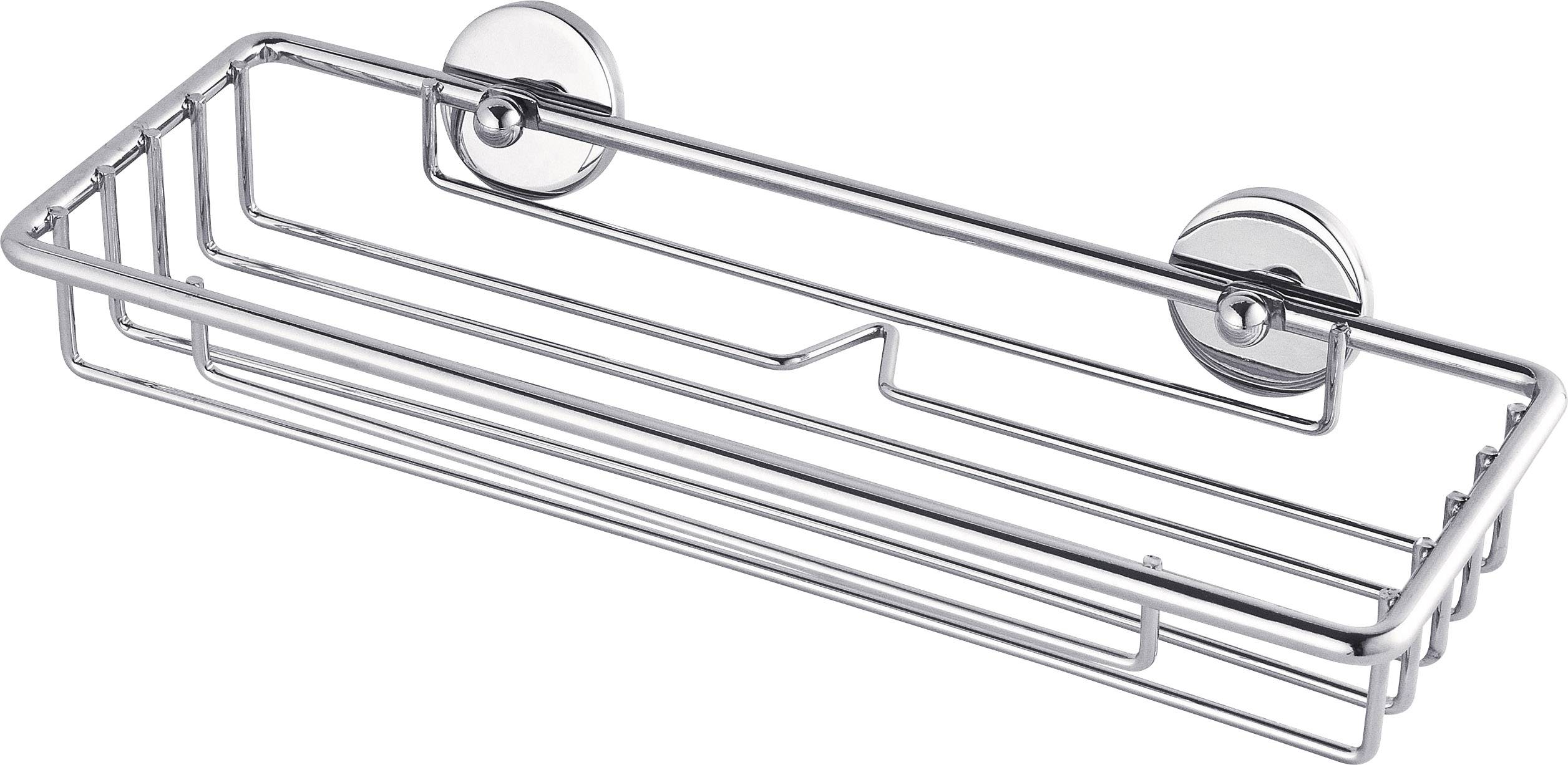 tesa 40221-00000-00 baath Plus Shower caddy Adhesive Chrome (glossy)