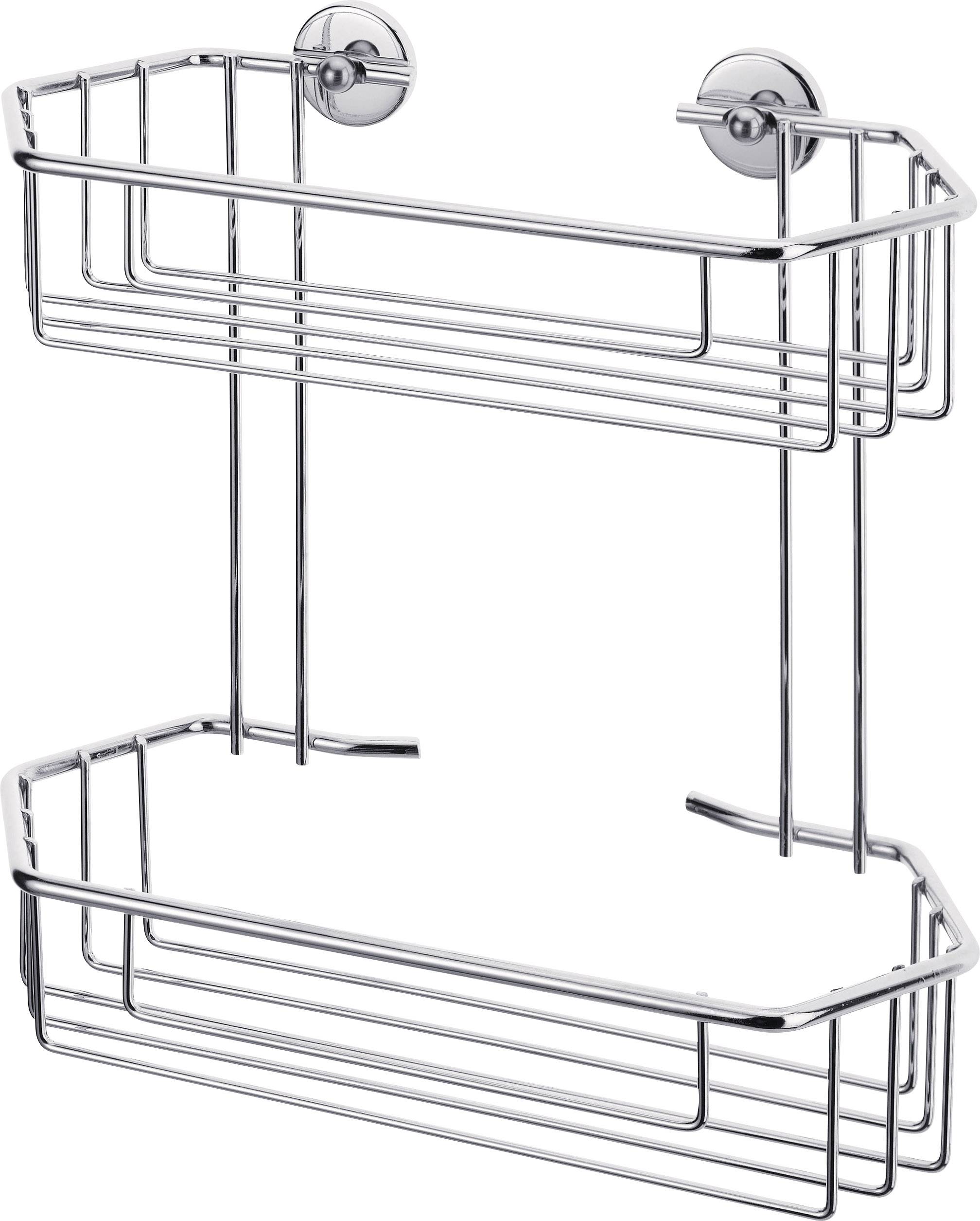 tesa 40219-00000-00 baath Plus Shelf Adhesive Chrome (glossy)-0