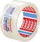 Tesa adhesive tape roll with 'solid & strong' print, for reliable sealing of parcels, beige, 66 m length, 50 mm width.