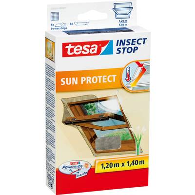 Image of tesa COMFORT 55924-00021-00 Roof window fly screen (W x H) 1200 mm x 1400 mm Anthracite 1 pc(s)