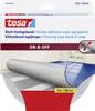 tesa Self-adhesive hook-and-loop tape stick-on (L x W) 25 m x 50 mm White 1 pc(s)
