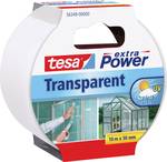 tesa extra power® transparent Repair tape - water and weather resistant, especially robust, ideal for repairing transparent surfaces
